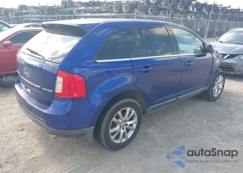 2013 Ford Edge Limited from USA, damaged, VIN 2FMDK3KC4DBA32793